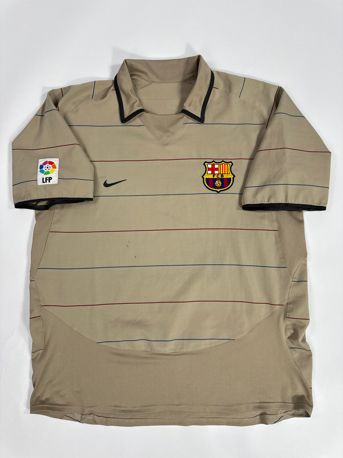 2003/04 NIKE FC BARCELONA AWAY JERSEY RONALDINHO 10 (XL)