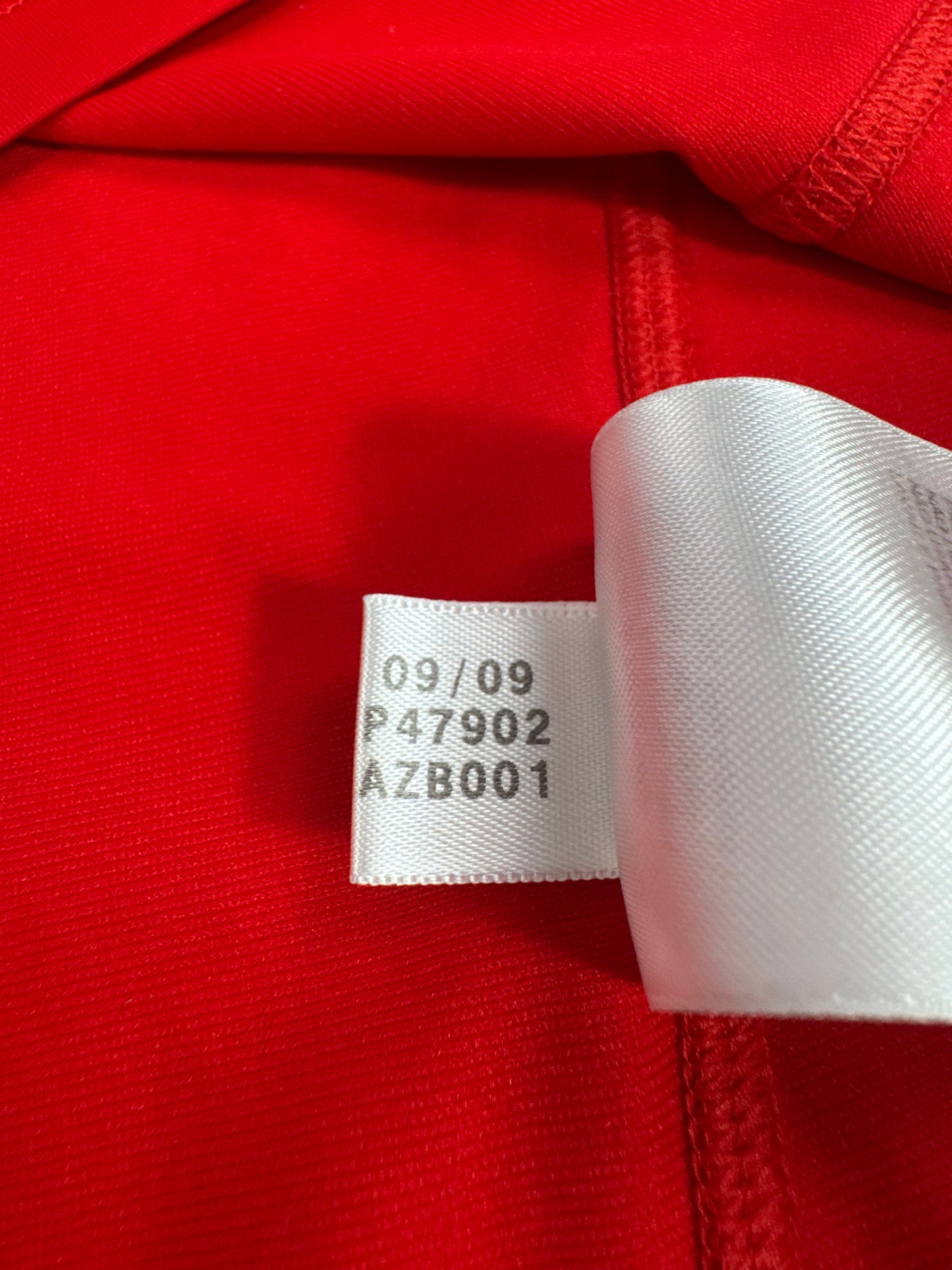 2010 ADIDAS SPAIN HOME JERSEY INIESTA 6 (L)