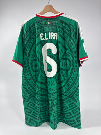 2026 ADIDAS MEXICO HOME AUTHENTIC JERSEY NEW WITH TAGS ERIK LIRA 6 (XXL) NEW WITH TAGS
