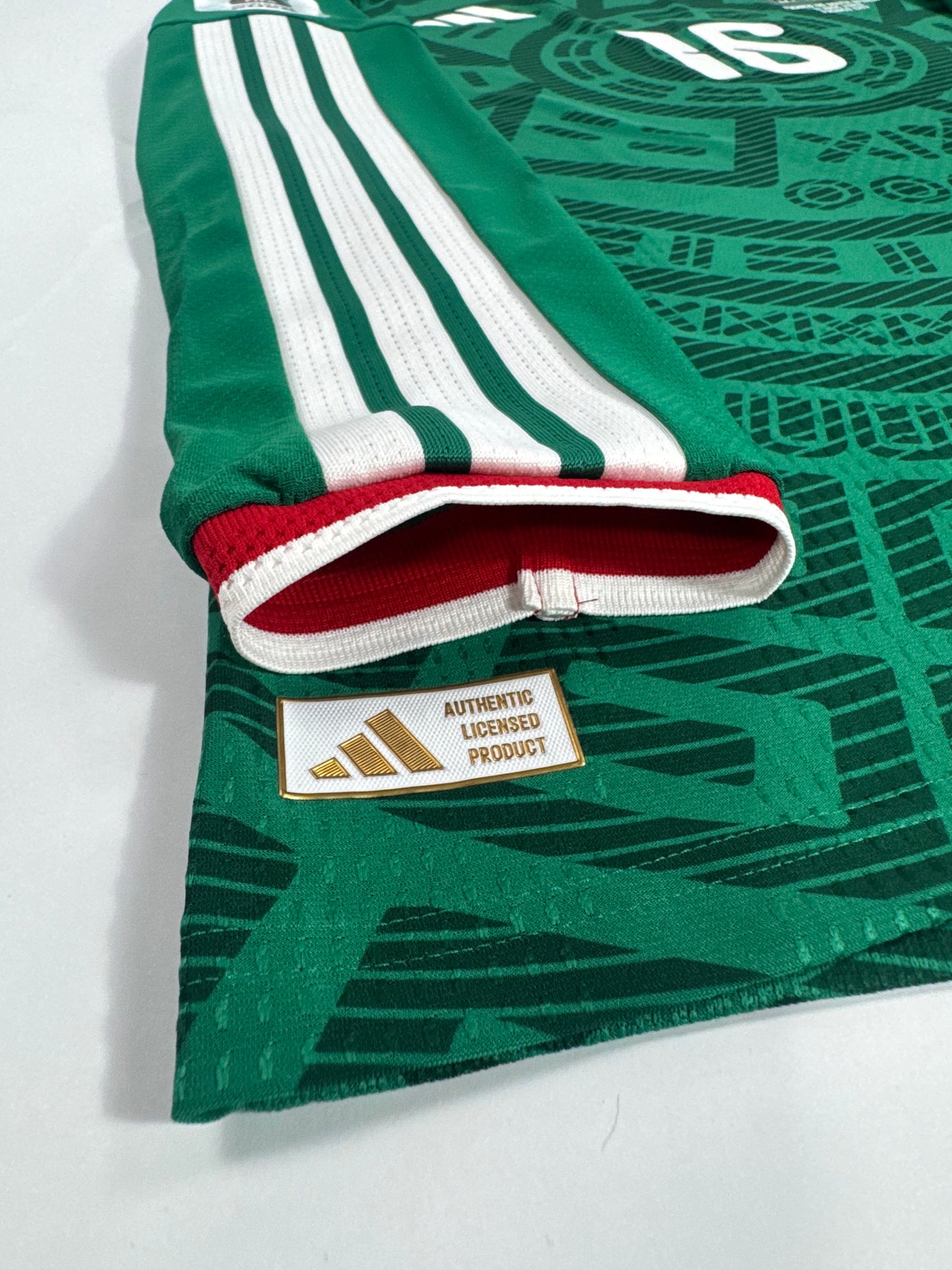 2026 ADIDAS MEXICO HOME JERSEY AUTHENTIC LONG SLEEVE PLAYER VERSION NEW WITH TAGS Julian Quiñones