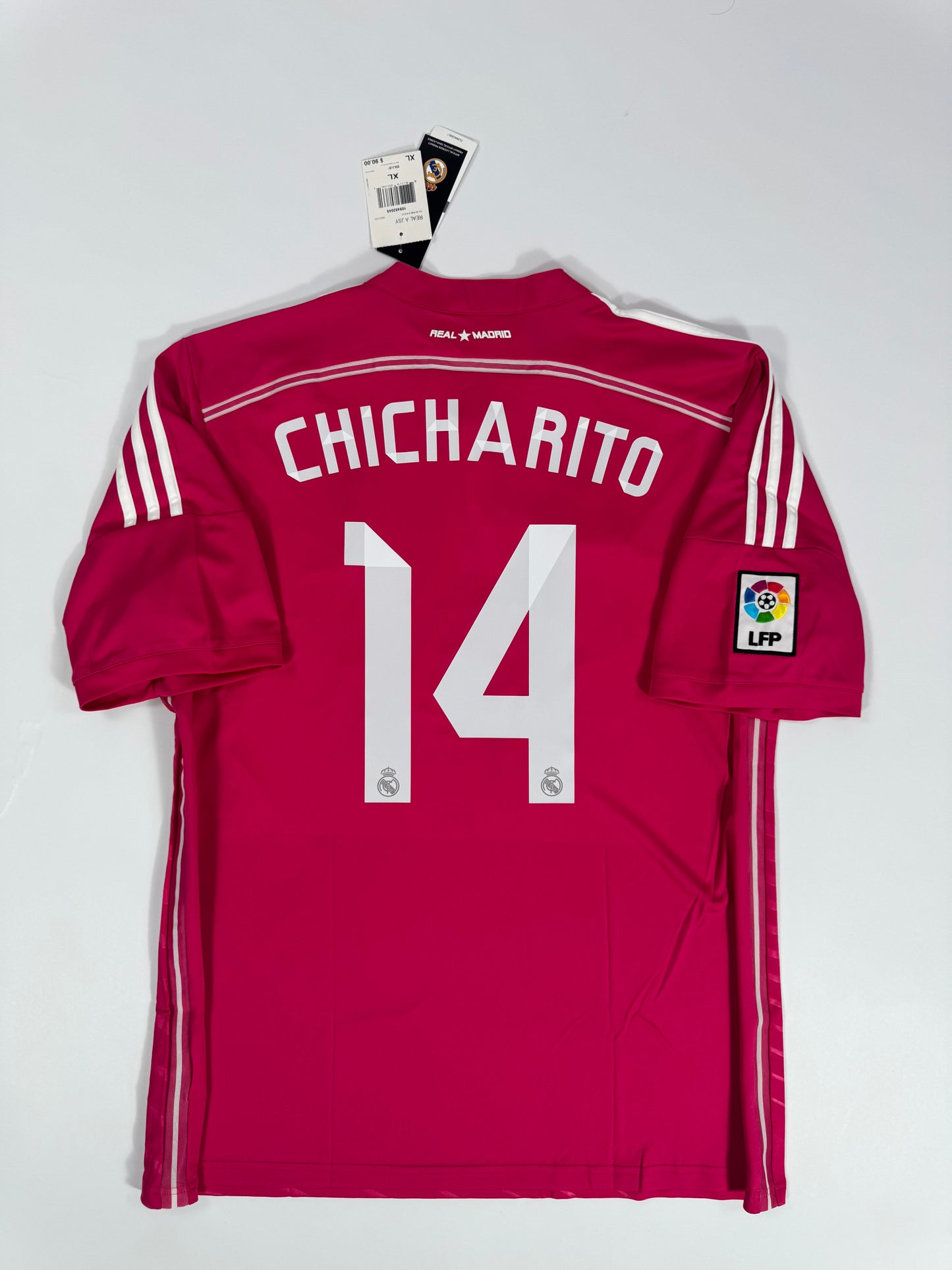 2014/15 ADIDAS REAL MADRID AWAY JERSEY CHICHARITO 14 (XL) NEW WITH TAGS