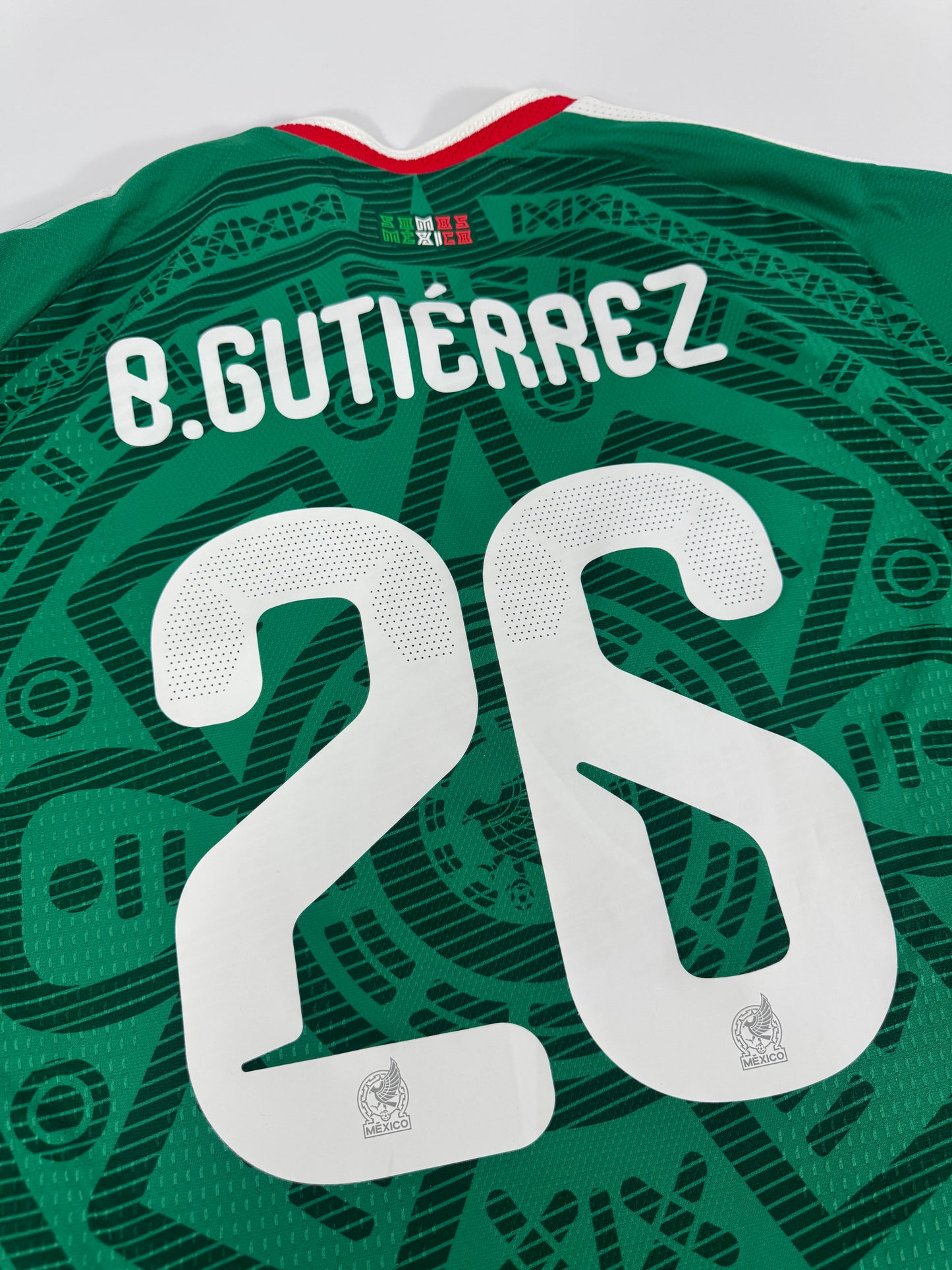 2026 ADIDAS MEXICO HOME JERSEY BRIAN GUTIERREZ 26 (XL) NEW WITH TAGS MEXICO VS SOUTH AFRICA DEBUT JERSEY