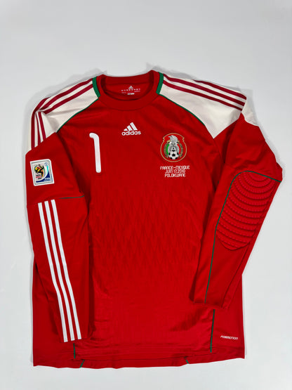 2010 ADIDAS FORMOTION MEXICO GK JERSEY CONEJO PEREZ 1 (L) PLAYER VERSION