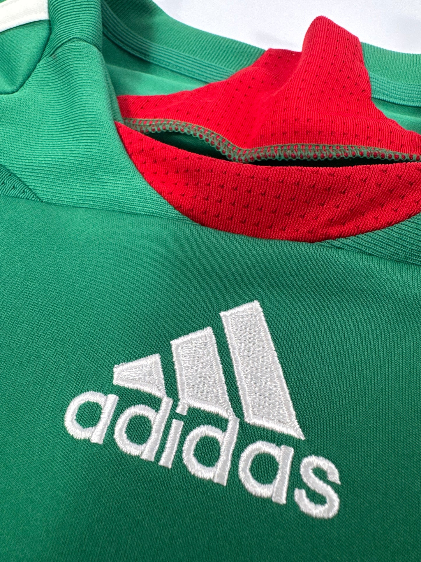 2007 ADIDAS MEXICO HOME JERSEY CUAUHTÉMOC BLANCO 10 (XL)