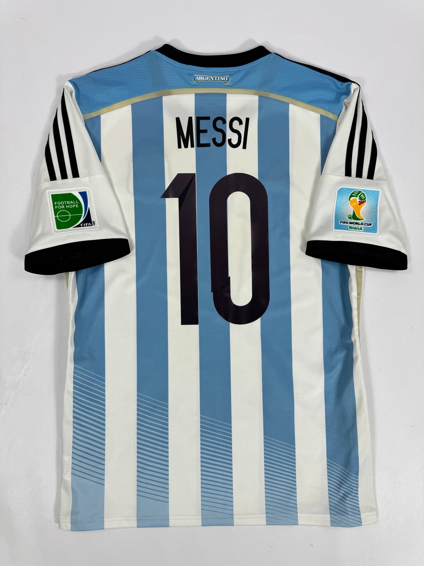 2014 ADIDAS ARGENTINA HOME JERSEY MESSI 10 (L)