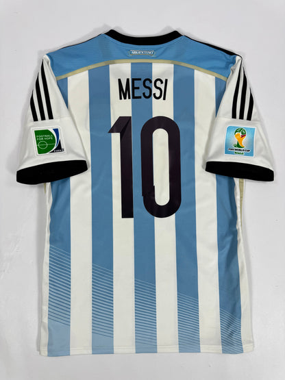 2014 ADIDAS ARGENTINA HOME JERSEY MESSI 10 (L)