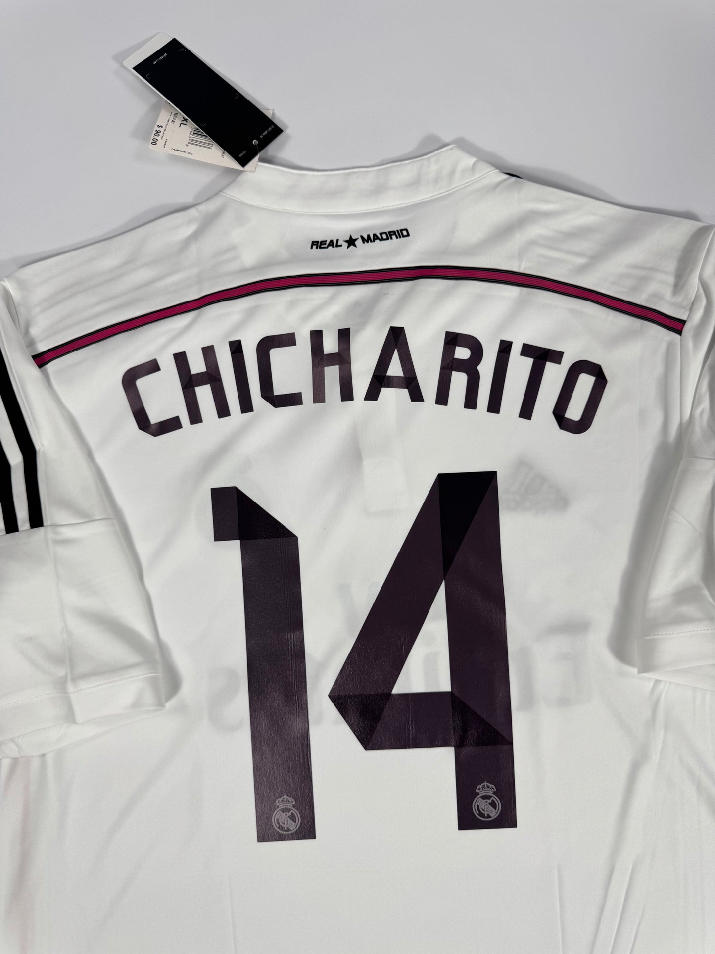 2014/15 ADIDAS REAL MADRID HOME JERSEY CHICHARITO 14 (XL) NEW WITH TAGS