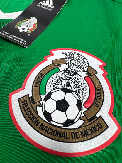 2017 ADIDAS MEXICO HOME JERSEY ADIZERO PLAYER ISSUE GIO DOS SANTOS SIZE 8 (L)