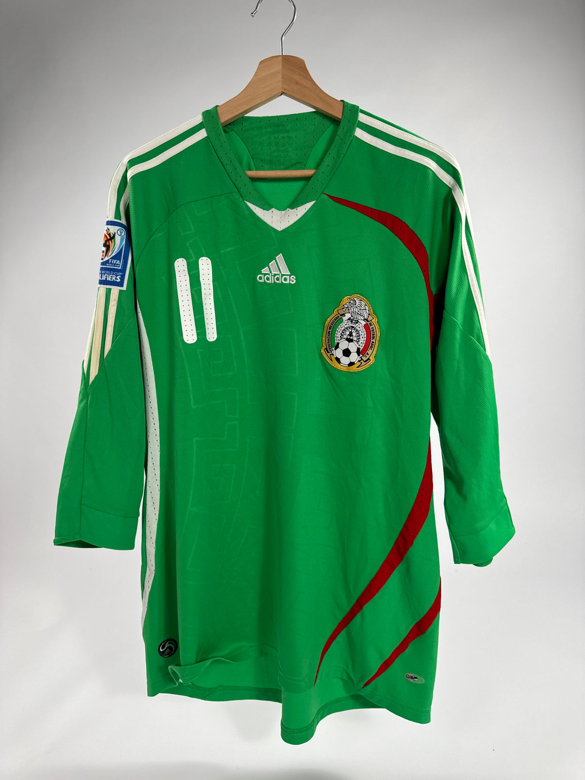 2009 ADIDAS MEXICO HOME JERSEY CARLOS VELA 11 (L)