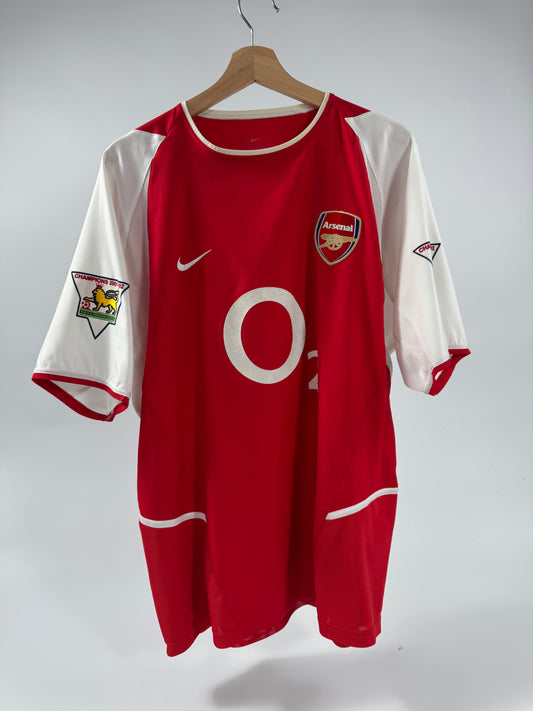 2002/03 NIKE ARSENAL HOME JERSEY HENRY 14 (L)
