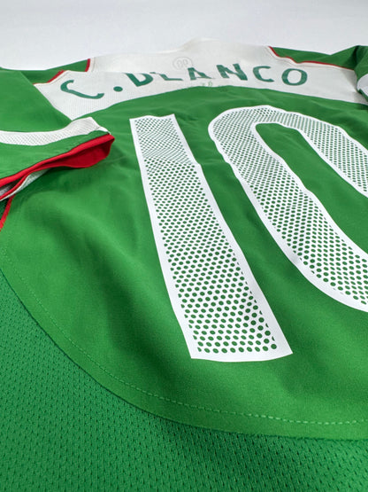 2004/05 NIKE T90 MEXICO HOME JERSEY CUAUHTEMOC BLANCO 10 PLAYER ISSUE UTILERIA (M)