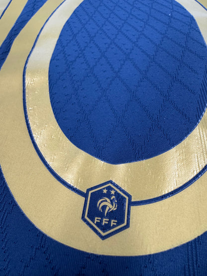 2022 NIKE FRANCE HOME JERSEY AUTHENTIC PLAYER VERSOON NEW WITH TAGS MBAPPE 10 (L)