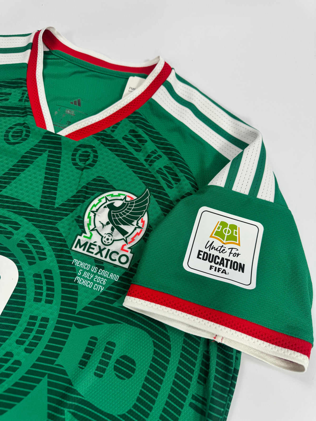 2026 ADIDAS MEXICO WORLD CUP HOME GILBERTO MORA 19 (L) PLAYER VERSION NEW WITH TAGS