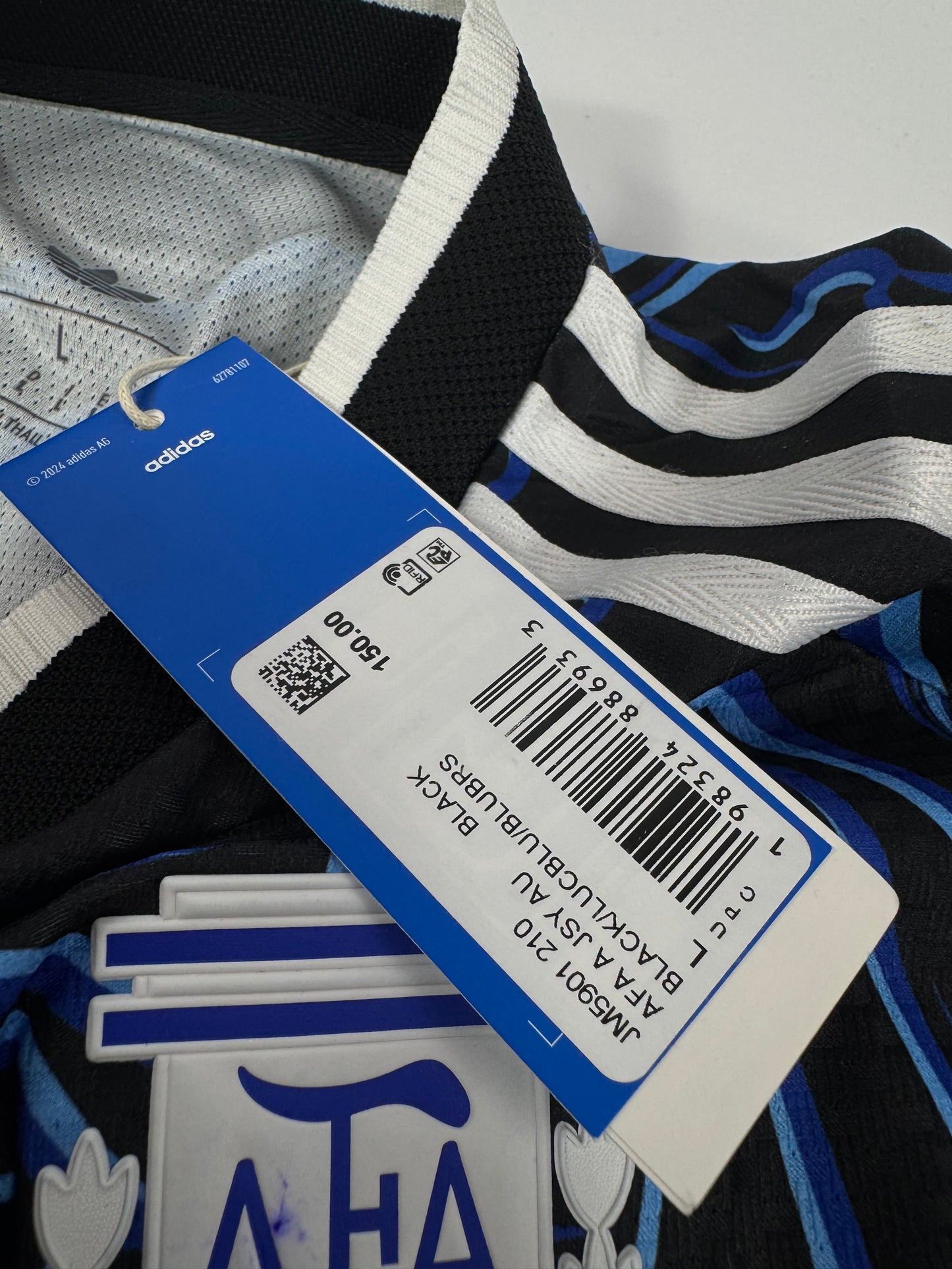 2026 ADIDAS ARGENTINA AWAY JERSEY MESSI 10 AUTHENTIC PLAYER VERSION (L)