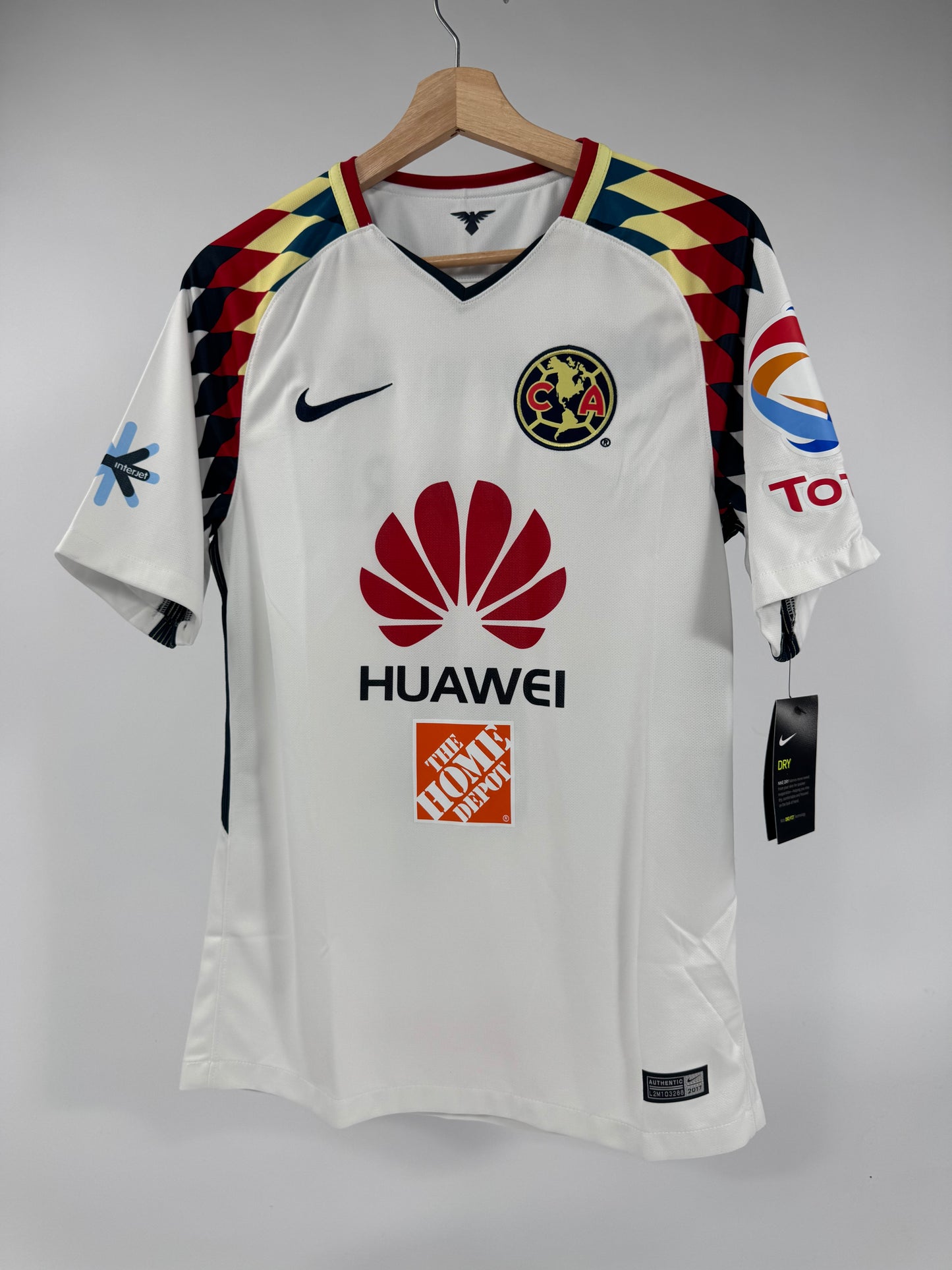 2017 CLUB AMERICA NIKE AWAY JERSEY EDSON ALVAREZ NEW WITH TAGS (S)
