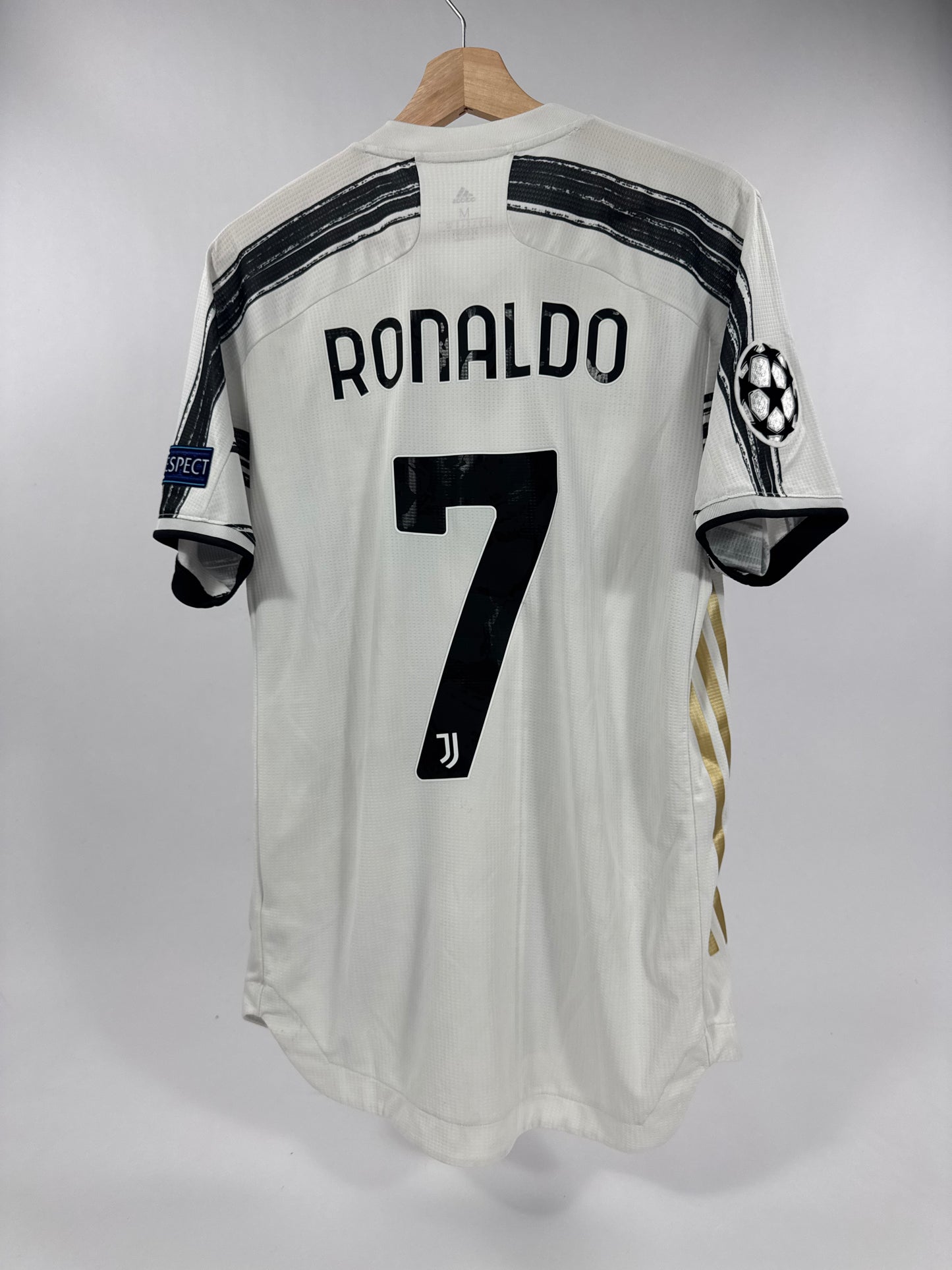 2020/21 ADIDAS JUVENTUS HOME JERSEY RONALDO 7 AUTHENTIC PLAYER VERSION (M)