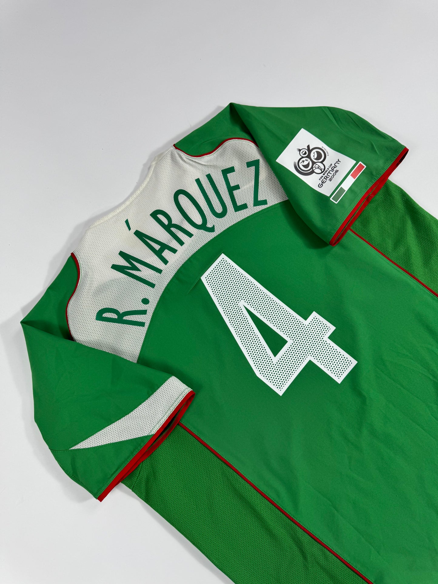2004/05 NIKE T90 MEXICO HOME JERSEY MARQUEZ 4-(XL)