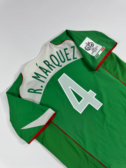 2004/05 NIKE T90 MEXICO HOME JERSEY MARQUEZ 4-(XL)