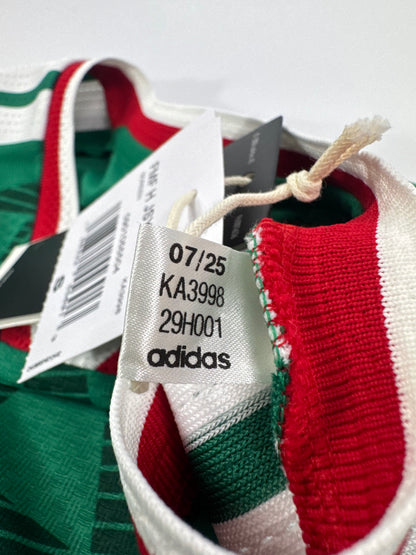 2026 ADIDAS MEXICO HOME JERSEY AUTHENTIC LONG SLEEVE PLAYER VERSION NEW WITH TAGS FIDALGO 8 (S)