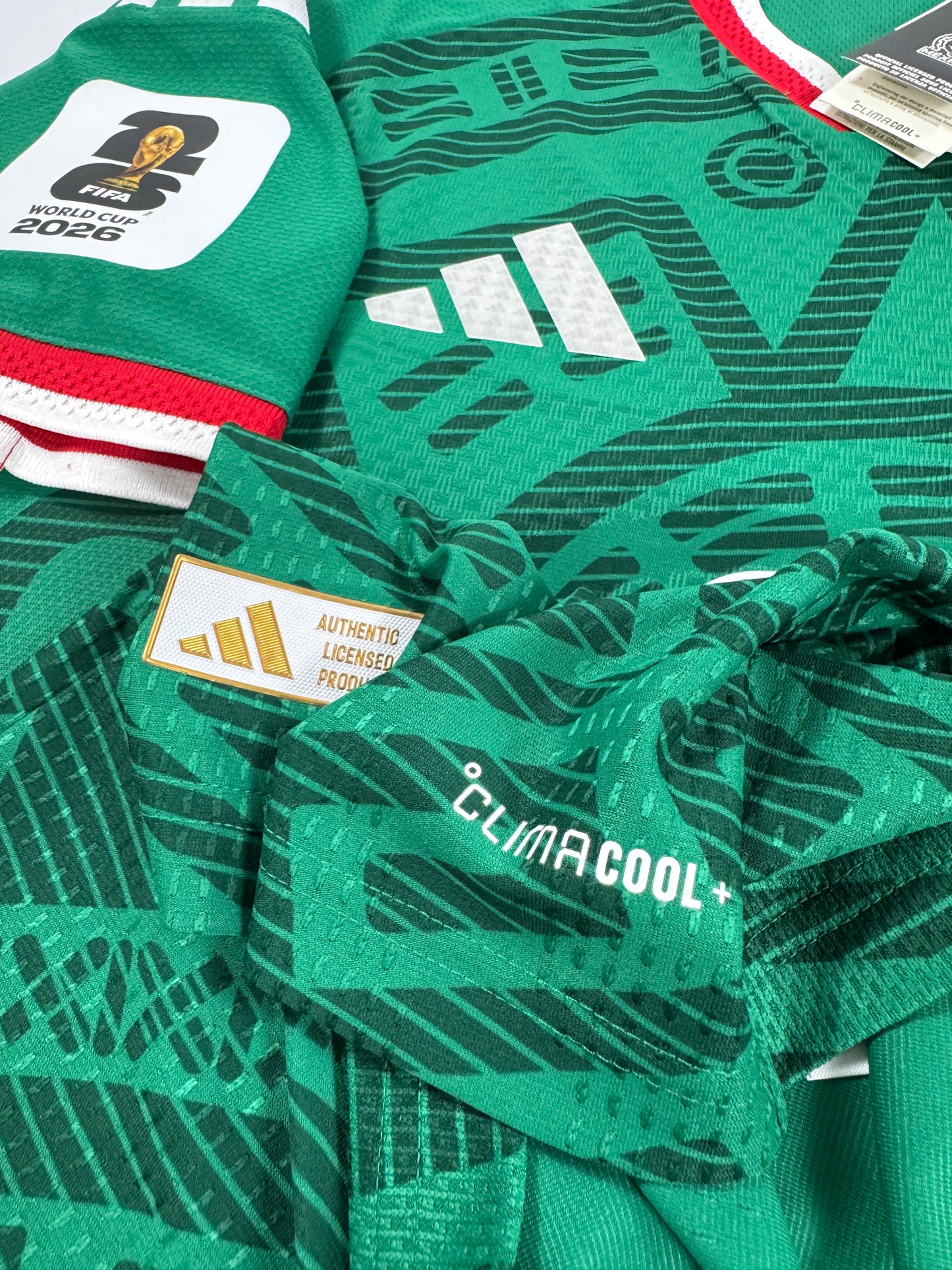 2026 ADIDAS MEXICO HOME JERSEY BRIAN GUTIERREZ 26 NEW WITH TAGS MEXICO VS SOUTH AFRICA DEBUT JERSEY (M)