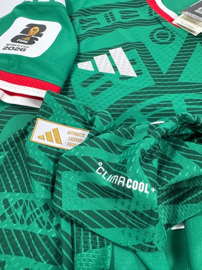 2026 ADIDAS MEXICO HOME JERSEY BRIAN GUTIERREZ 26 NEW WITH TAGS MEXICO VS SOUTH AFRICA DEBUT JERSEY (M)