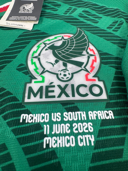 2026 ADIDAS MEXICO WORLD CUP HOME GILBERTO MORA 19 (XL) PLAYER VERSION