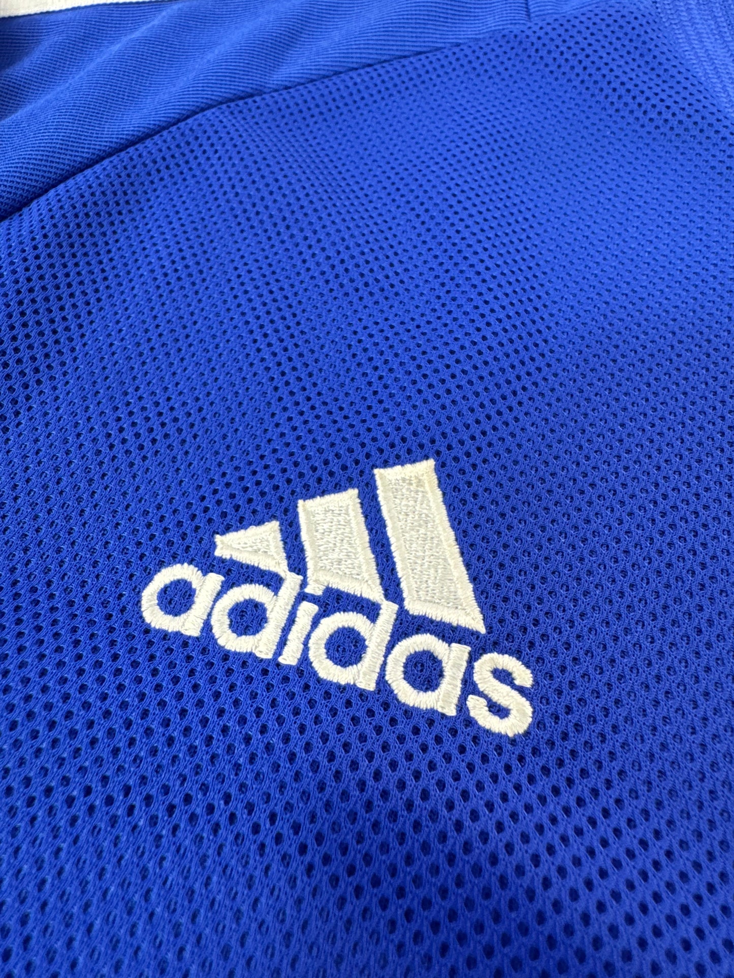 2002 ADIDAS FRANCE HOME JERSEY ZIDANE 10-(M)