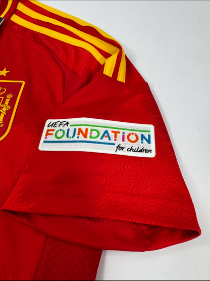 2024 ADIDAS SPAIN HOME JERSEY LAMINE YAMAL 19-(S) NEW WITH TAGS