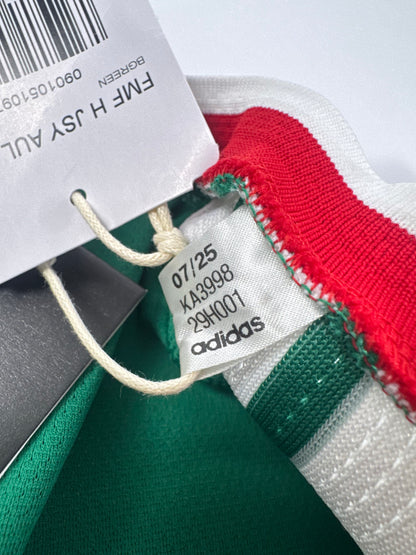 2026 ADIDAS MEXICO HOME JERSEY AUTHENTIC LONG SLEEVE PLAYER VERSION NEW WITH TAGS Julian Quiñones