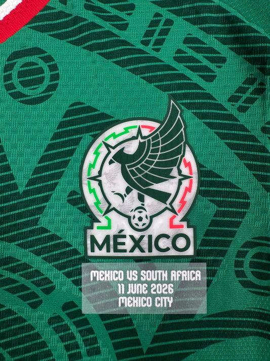 2026 MEXICO HOME JERSEY MATCH DETAILS