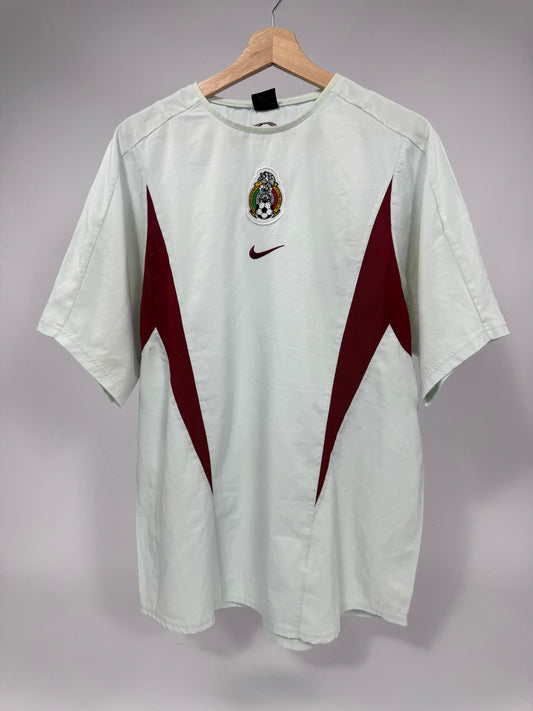 2003 NIKE MEXICO TRAINING JERSEY-(M)