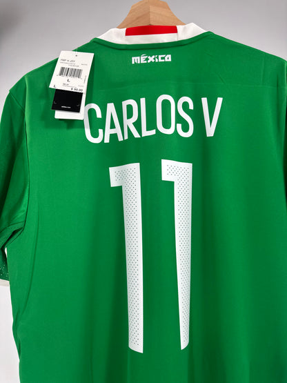 2016/17 ADIDAS MEXICO HOME JERSEY NEW WITH TAGS CARLOS VELA 11 (L)