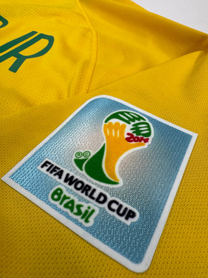 2014 NIKE BRAZIL HOME JERSEY NEYMAR JR 10 PLAYER VERSION (XL)