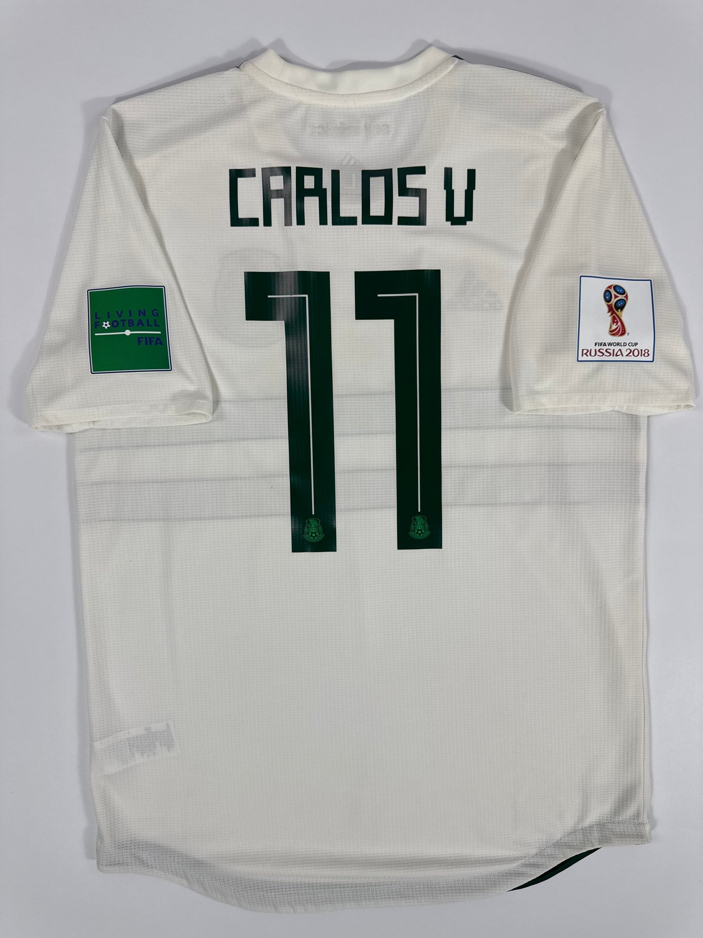 2018 ADIDAS MEXICO AWAY JERSEY VELA 11 PLAYER ISSUE (UTILERIA)
