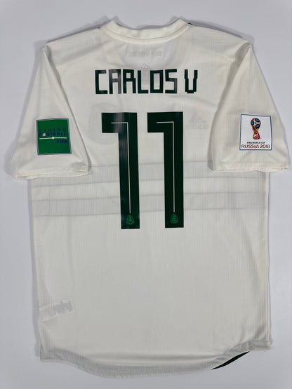 2018 ADIDAS MEXICO AWAY JERSEY VELA 11 PLAYER ISSUE (UTILERIA)