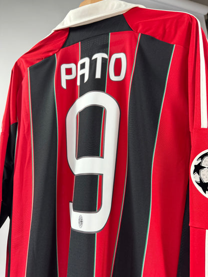 2012 ADIDAS AC MILAN HOME JERSEY LONG SLEEVE PATO 9 (XXL) NEW WITH TAGS