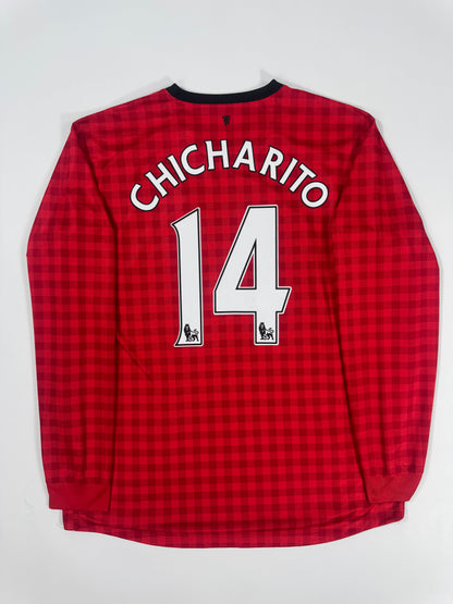 2012/13 NIKE MANCHESTER UNITED HOME JERSEY CHICHARITO 14 (XXL)