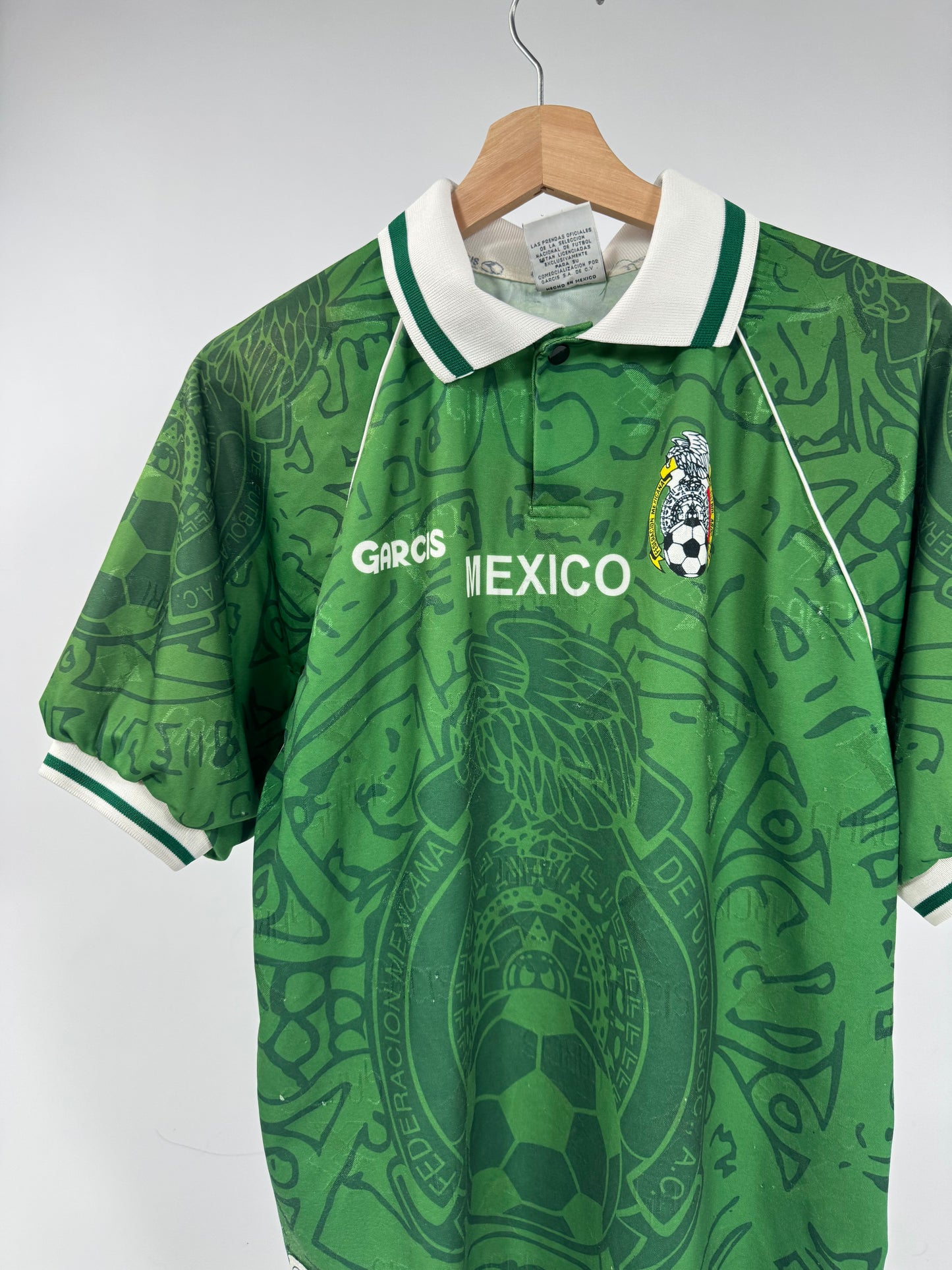 1999 GARCIS MEXICO HOME JERSEY (M)