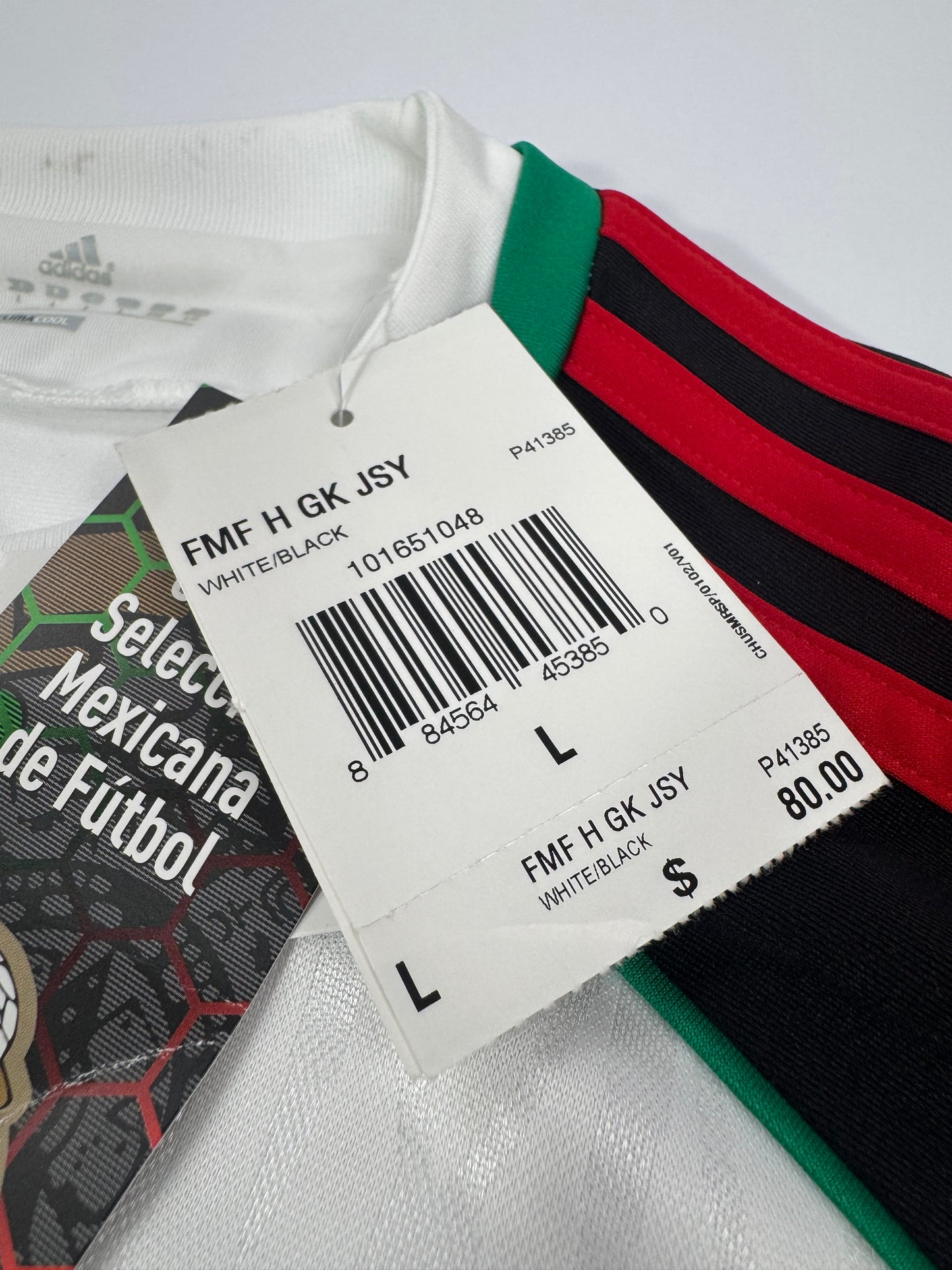 2010 ADIDAS MEXICO GK JERSEY GUILLERMO OCHOA 13 1 (L) NEW WITH TAGS