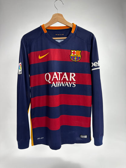 2015/16 NIKE FC BARCELONA LONG SLEEVE MESSI 10 (S)