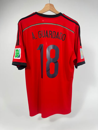 2014 ADIDAS MEXICO HOME JERSEY ANDRESU GUARDADO 18 (L)
