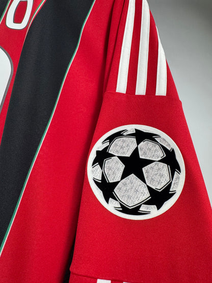 2012 ADIDAS AC MILAN HOME JERSEY LONG SLEEVE PATO 9 (XXL) NEW WITH TAGS