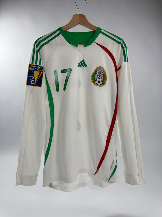 2009 ADIDAS FORMOTION MEXICO AWAY JERSEY GIO DOS SANTOS 17 (M) PLAYER VERSION