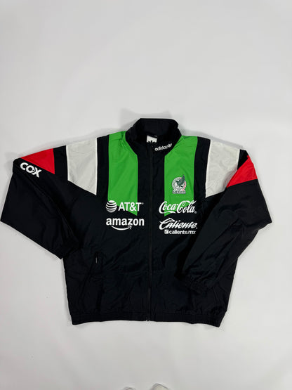 2026 ADIDAS MEXICO UTILERIA TRAVEL JACKET (M) TEAM ISSUE NOT SOLD TO PUBLIC