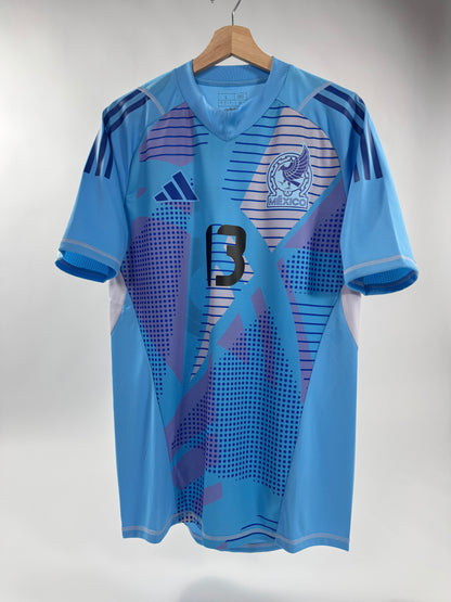2024 ADIDAS MEXICO GOALKEEPER JERSEY OCHOA 13 (L) UTILERIA PLAYER ISSUE