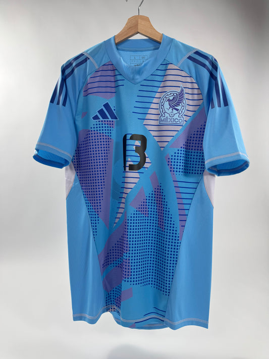 2024 ADIDAS MEXICO GOALKEEPER JERSEY OCHOA 13 (L) UTILERIA PLAYER ISSUE