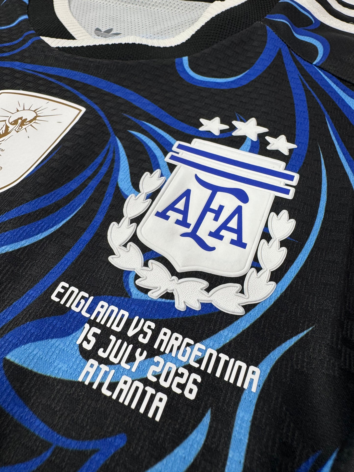 2026 ADIDAS ARGENTINA AWAY JERSEY MESSI 10 AUTHENTIC PLAYER VERSION ENGLAND VS ARGENTINA NEW WITH TAGS (M)