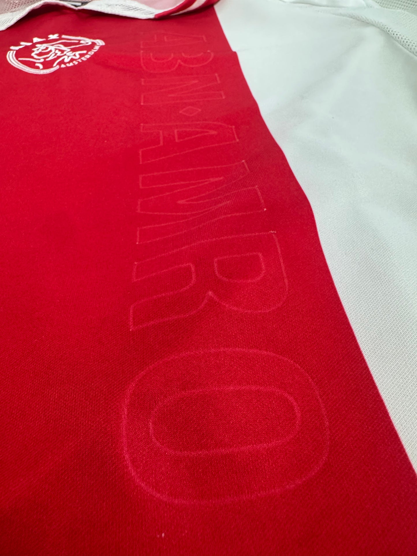 2004 ADIDAS AJAX HOME JERSEY ZLATAN IBRAHIMOVIC 9 (L)