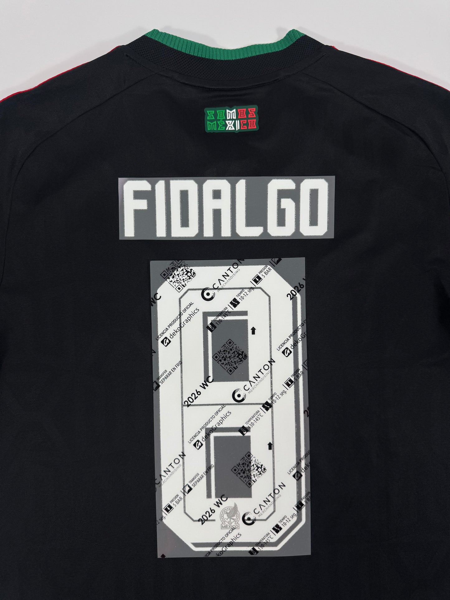 2026 MEXICO THIRD JERSEY NAME SET-FIDALGO 8