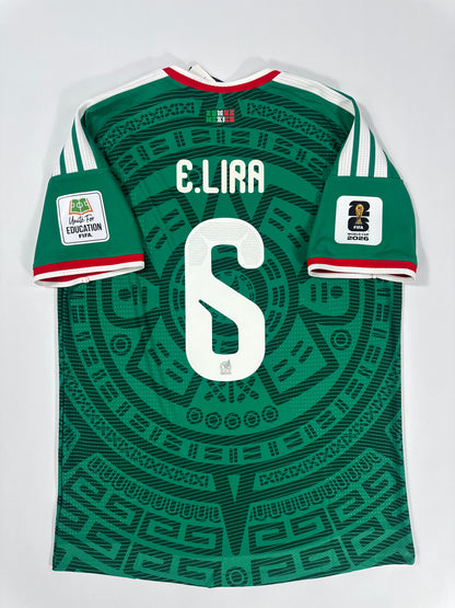 2026 ADIDAS MEXICO HOME AUTHENTIC JERSEY NEW WITH TAGS ERIK LIRA 6 (L)